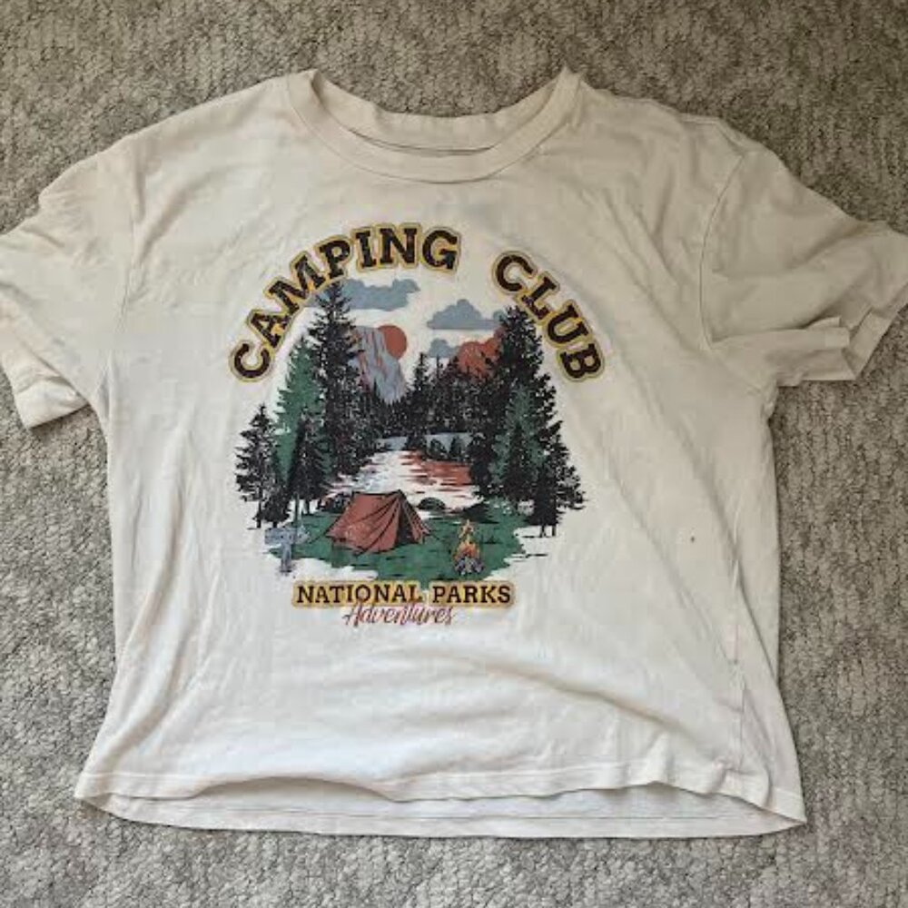 Rebellious One Camping Club Shirt